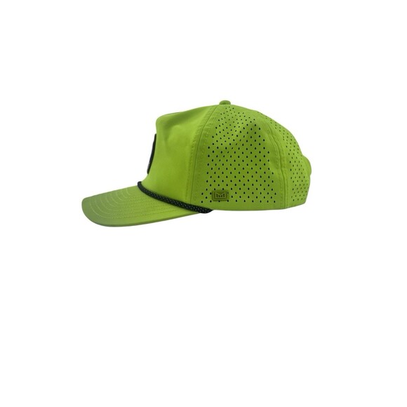 Melin Hydro Coronado Burst Neon Yellow Waterproof Snapback Hat Classic HTF Color - Picture 9 of 16